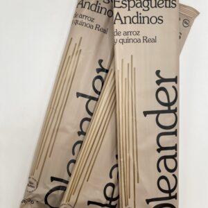 Espaguetis andino d’arròs i quinoa